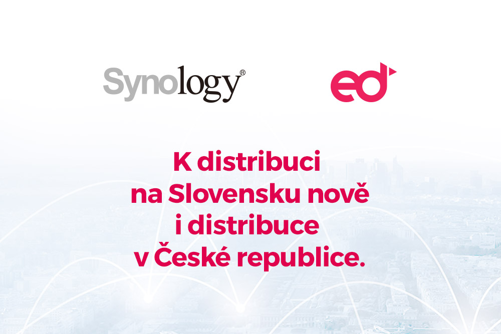 eD system je oficiálním distributorem Synology
